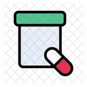 Dose Jar Medicine Icon
