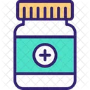 Medicine Jar Medicine Drugs Icon