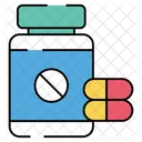 Medicine Jar Medicine Bottle Pills Jar Icon