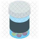Medicine Jar Pill Bottle Prescription Drug Icon