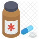 Medicine Pills Jar Medication Icon