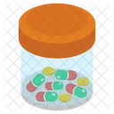 Medicine Pills Jar Medication Icon
