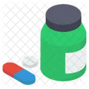 Medicine Pills Jar Medication Icon