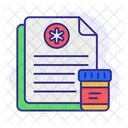 Medicine List Prescription Healthcare Icon