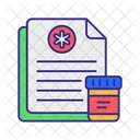 Medicine List Prescription Healthcare Icon