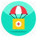 Medicine Parachute Delivery  Icon