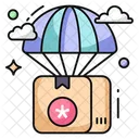 Medicine Parachute Delivery  Icon