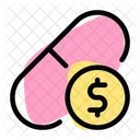 Medicine Price Medicine Cost Medicine Charge Icon