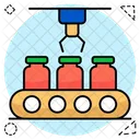 Medicine Production Line Industrial Robot Industrial Production Icon