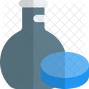 Pill Flask Two Icon