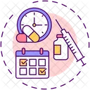 Schedule Test Clinical Icon