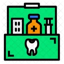 Medicine Storage Box Dentist Medical Icon