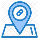Medicine Store Location Chemist Location Medical Store Location Icon