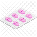 Medicine Strip Pills Blister Drugs Icon