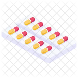 Medicine Strip  Icon