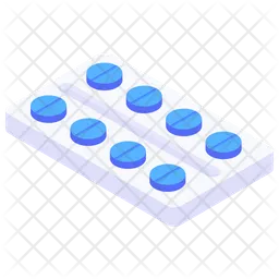 Medicine Strip  Icon