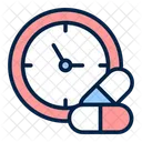 Medicine Time Schedule Icon