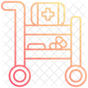 Medicine trolley  Icon