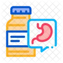 Medicine Vial Stomach  Icon