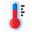 Medicion De Temperatura Termometro Medidor De Temperatura Icono