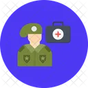 Medico Medico Medico Militar Ícone