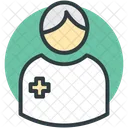 Medico Avatar Feminino Ícone