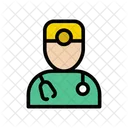 Medico Check Up Estetoscopio Icon