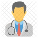 Cirurgiao Avatar Medico Ícone