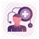 Medico Profissional Medico Saude Ícone