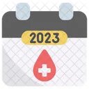 Medico 2023 Calendario Icono