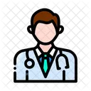 Medico Medico Homem Ícone