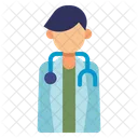 Médico Masculino  Icon