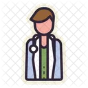 Médico Masculino  Icon