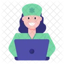 Médico on-line  Ícone