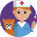 Saber Doctor Saber Mascota Icono