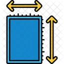 Medidas Medida De Puerta Medida Icono