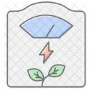 Medidas De Ahorro De Energia Icono Lineal De Color Icono