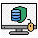 Seguridad De Datos Ciberseguridad Seguridad De Red Icono