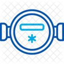 Medidor De Agua Tuberia Manometro Icono