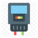 Medidor de electricidad  Icono