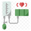Medidor De Pressao Arterial Pressao Arterial Pulso Ícone