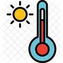 Medidor de temperatura  Icono