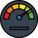Medidor De Velocidade Painel Velocimetro Ícone