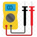Probador Electrico Multimetro Medidor De Voltaje Icono