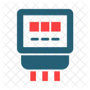 Medidor Voltimetro Eletrico Ícone