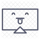Medien Anzeige PC Symbol