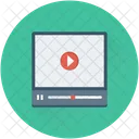 Video Player Medien Symbol