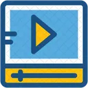 Video Player Medien Symbol