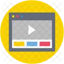 Video Player Medien Symbol