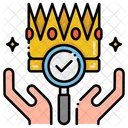 Medieval Archaeology Medieval Crown Investigate Icon
